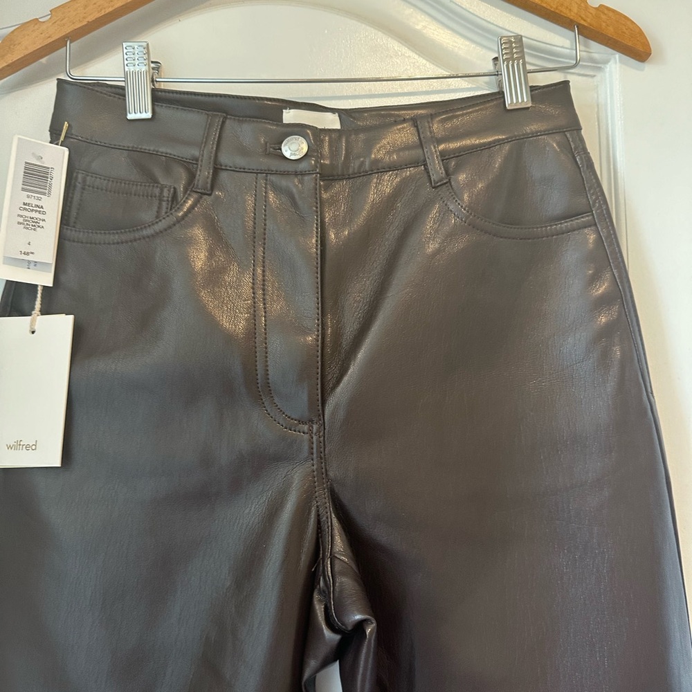 Brand new leather pants.